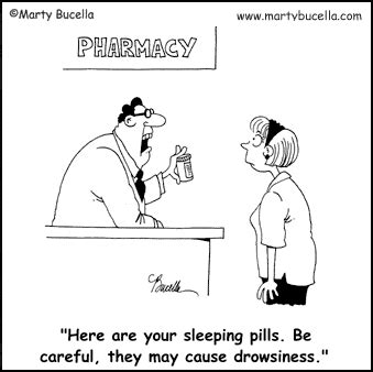 Pharmacist & Pharmacy Cartoons by Marty Bucella