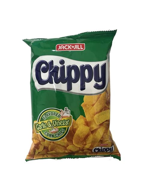 Chippy Flavored Garlic & Vinegar Corn Chips 110g