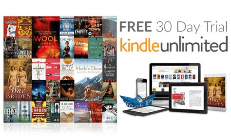 Free 30 Day Kindle Unlimited Trial! (No Kindle Required)