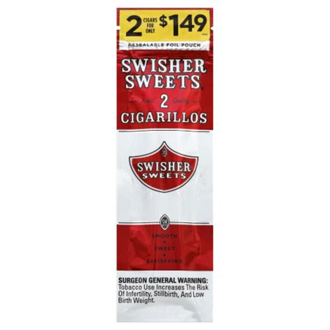 Swisher Sweets Cigarillos, 2 ct - QFC