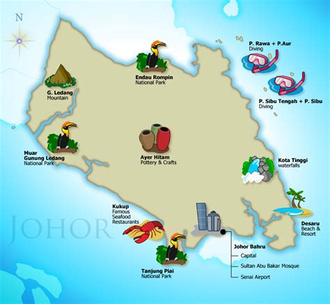 Johor Map