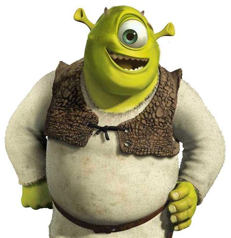 Thanks, I love Shrek Wazowski : r/TILI