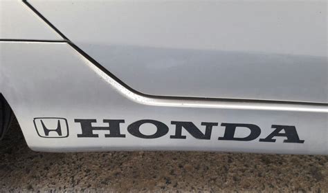 Honda stickers Vinyl Decal Car Truck Window logo Motorcycle Racing Bumper SPORT - Decals & Stickers