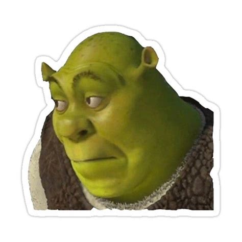 "shrek meme" Sticker for Sale by james-heath | Tumblr stickers, Meme stickers, Bubble stickers