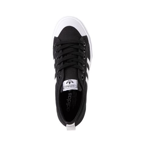 Womens adidas Nizza Platform Athletic Shoe - Black | Journeys