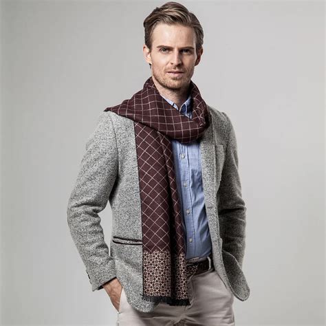 [Peacesky]2017 New Brand Winter Men's Plaid Cashmere Scarf Men Scarves Free Shipping YH101-in ...