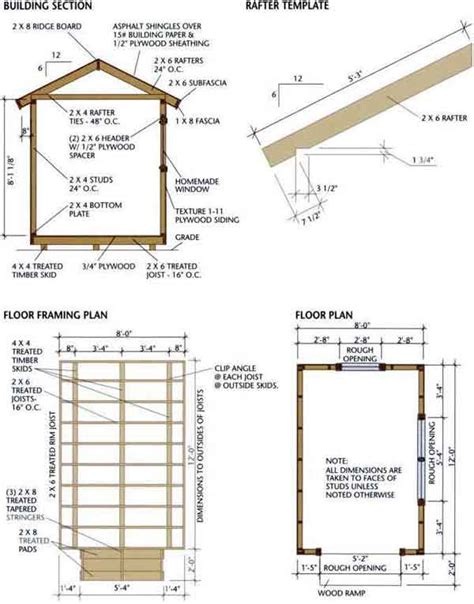 Shed Plans 8 X 12 : How A Good Storage Shed Plans Can Help You | Shed Plans Kits