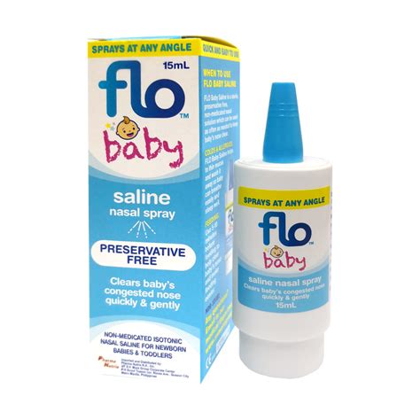 FLO Baby Saline Nasal Spray - SV More Group of Companies