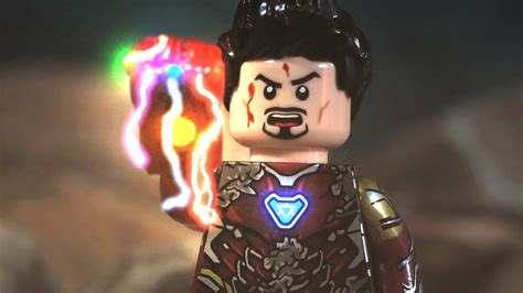 LEGO Avengers Endgame Final Battle Part 6 - Ending I am Iron Man Snap - YouTube