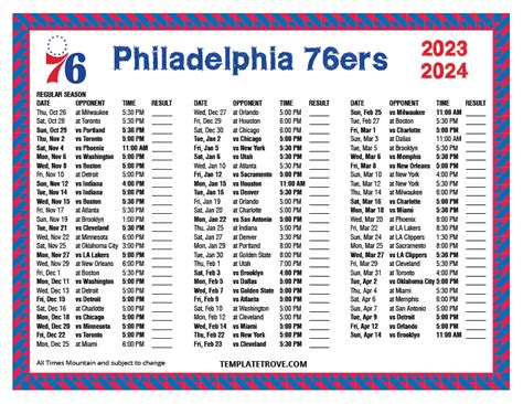 Craig Chandler Trending: Sixers Schedule 2023 24 Pdf