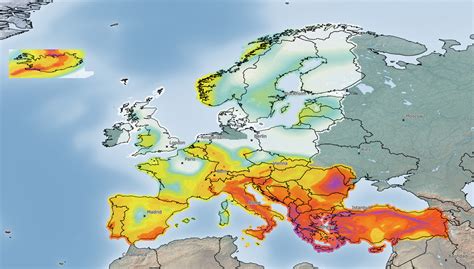 EFEHR | The earthquake hazard map of Europe