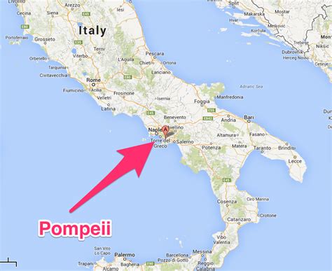 Pompei Italy Map ~ EXODOINVEST