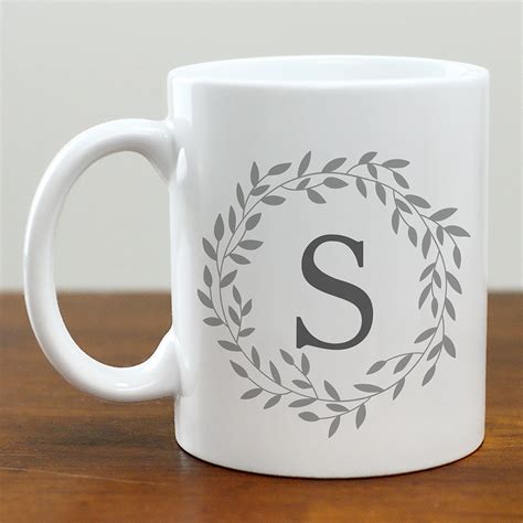 Monogram Coffee Mugs | IUCN Water