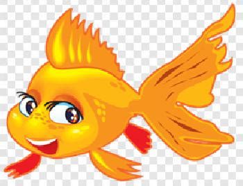 Goldfish Cute Free Clipart Hd Transparent Background Free Download - PNG Images