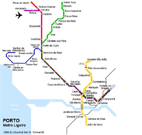 Porto Attractions Map | FREE PDF Tourist City Tours Map Porto 2024