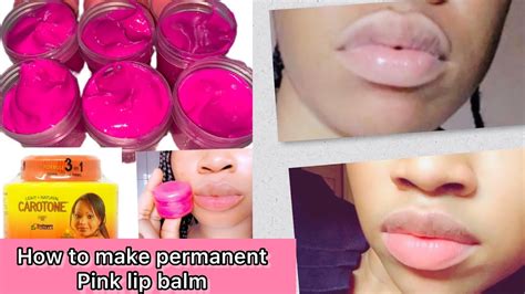 How To Make Permanent Pink Lips Cream In Nigeria | Lipstutorial.org