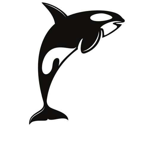 Orca silhouette clip art | Free SVG