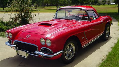 1962, Chevrolet, Corvette, Convertible, Street, Machine, Streetrod, Rod ...