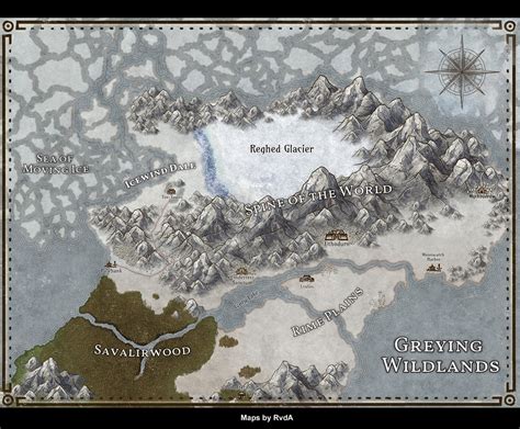 Icewind Dale in Wildemount Maps : r/rimeofthefrostmaiden