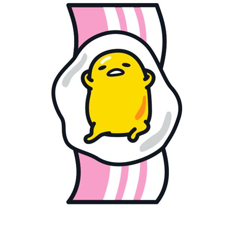 Eggs Bacon Sticker by Gudetama for iOS & Android | GIPHY