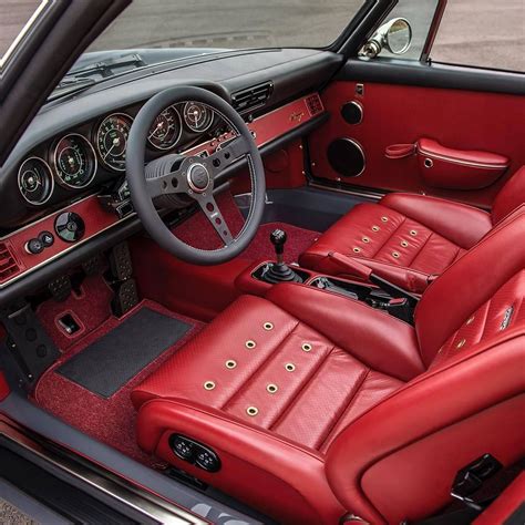 Porsche 964 interior refinished by Singer Vehicle Design | Porsche 911 targa, Porsche, Custom ...