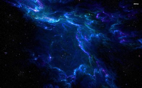 Space blue nebula wallpaper | 1920x1200 | #34630