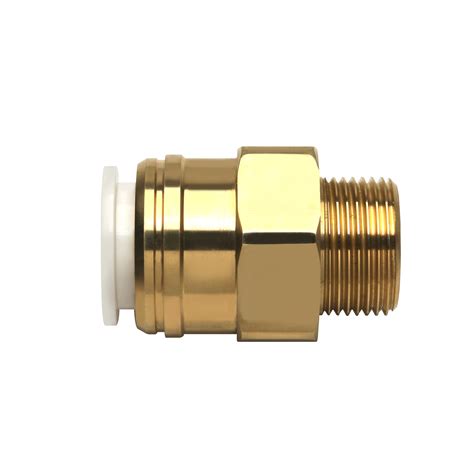 Brass Male Connector - Fluidconnections.co.uk