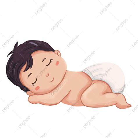 Bayi Tidur Kartun, Bayi, Bayi Tidur, Anak PNG Transparent Clipart Image ...