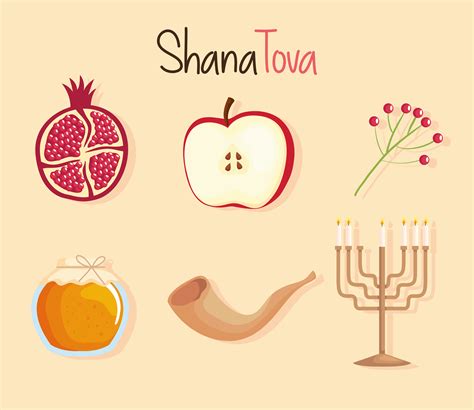 shana tova holiday 4224841 Vector Art at Vecteezy