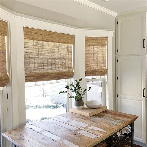 Wood Woven Shades from Select Blinds! • Mindfully Gray