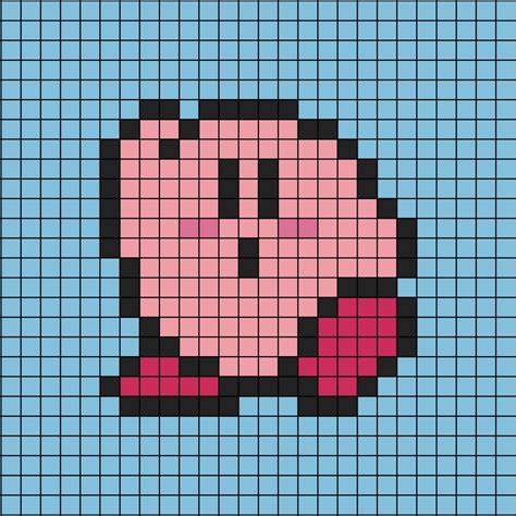 Kirby pixel art – Artofit