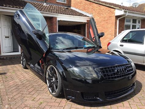 2000 AUDI TT MK1 BLACK MODIFIED SHOW CAR, AIR LIFT 3P RIDE, LAMBO DOORS, BENTLEY WHEELS, ONE OFF ...