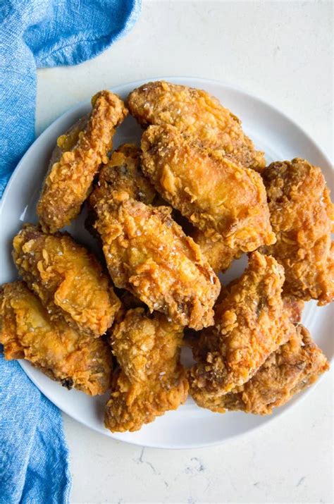 All Time Best Deep Fried Chicken Wings No Flour – Easy Recipes To Make ...