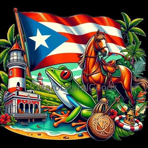 Puerto Rican Png, Boricua Png, Puerto Rico Flag, Boricua Pride, Puerto ...