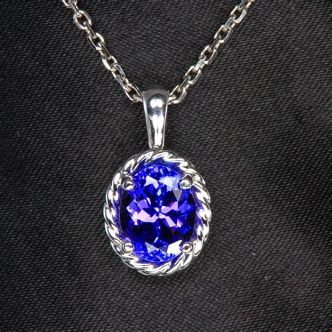 Tanzanite Jewelry - Vivid AAA Rings, Pendants, Earrings & Stones