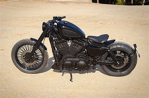 Custom Harley-Davidson Sportster Bobber Looks Just Right Sitting in the Dirt - autoevolution