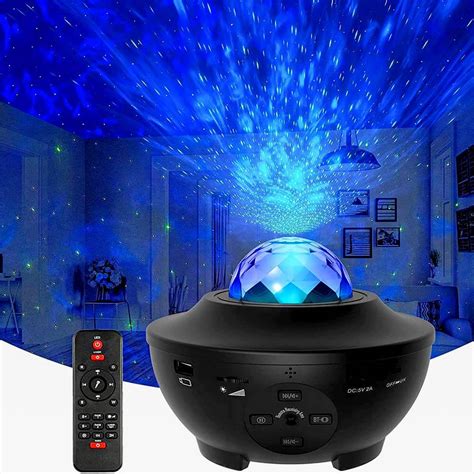 Galaxy Stars Sky Ocean Night Light Projection LED Ceiling Lamp – Simply Novelty