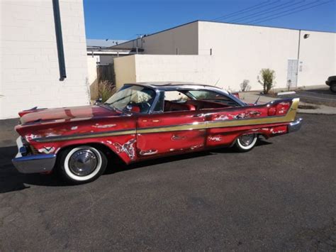 1958 PLYMOUTH FURY CHRISTINE TRIBUTE for sale: photos, technical specifications, description