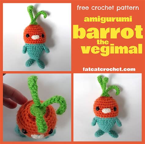 barrot the vegimal | fat cat crochet