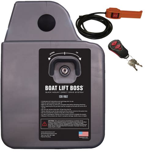 12/24V Lift Boss Boat Lift Motor - The Shore Shack