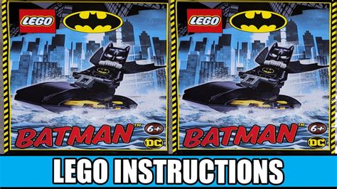 LEGO Instructions | DC Comics Super Heroes | 212224 | Batman with Jet ...