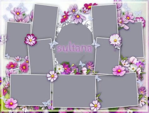 11 Frame Collage Template PSD Images - Collage Templates, Collage Frame Templates Free and Photo ...