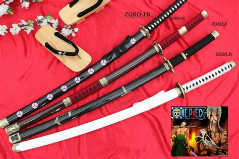 One Piece Zoro White Swords