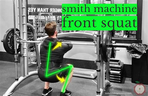 Smith Machine Front Squat Benefits, Form, & Variations