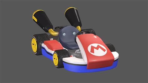 Kart - super mario 3D model - TurboSquid 1627633