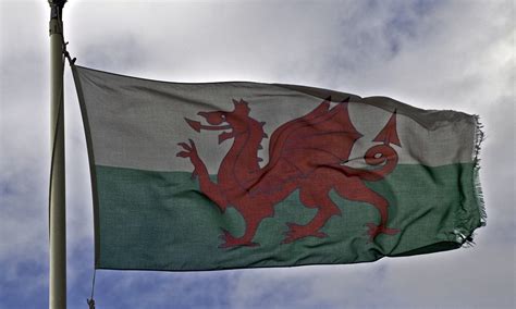 Welsh Dragon on Flag - Ed O'Keeffe Photography