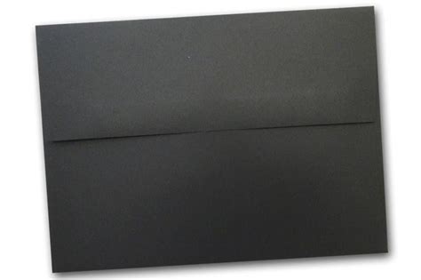 Black Premium A7 Envelopes for your 5x7 DIY invitations - CutCardStock