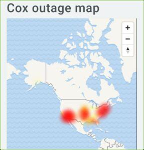 Cox Internet Outage Map Map : Resume Examples