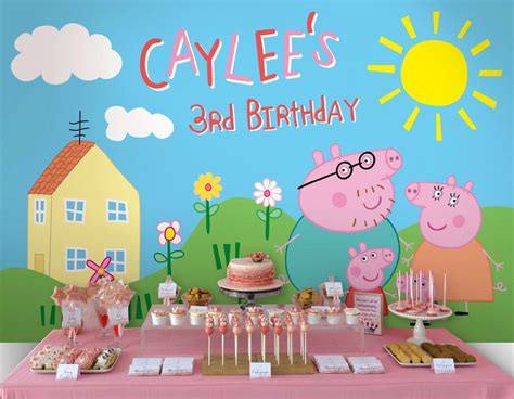 Peppa Pig Birthday Party Ideas & Supplies