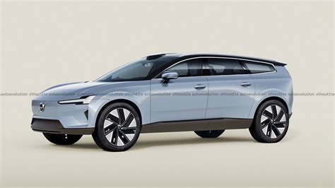 2023 Volvo XC90 Successor Rendered With Concept Recharge Design Traits - autoevolution